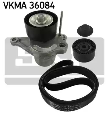Ременный комплект SKF VKMA 36084 (VKM 36086, VKM 36087, VKMV 7PK1705)
